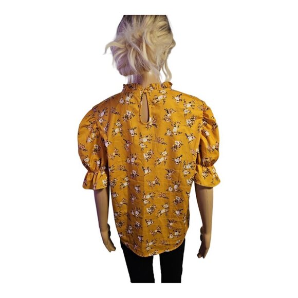 Shein floral blouse - Picture 4 of 5